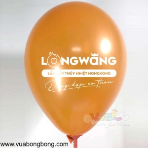 Bong bóng in logo Long Wang
